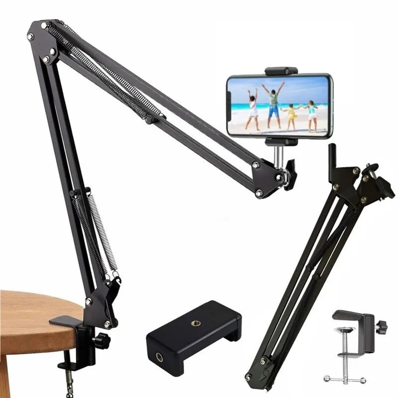 Adjustable Phone Tripod for Effortless Content Creation