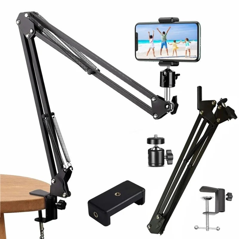 Adjustable Phone Tripod for Effortless Content Creation