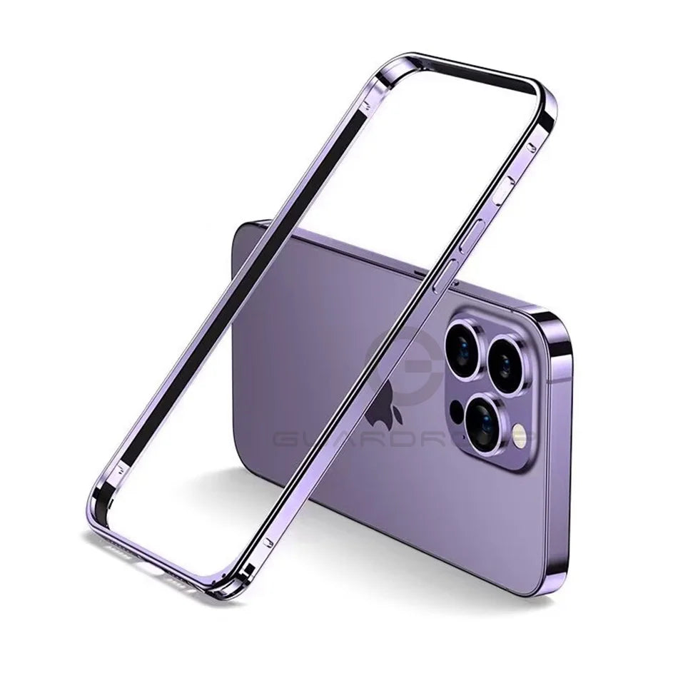 Elegant Metal Bumper Case for iPhone Series