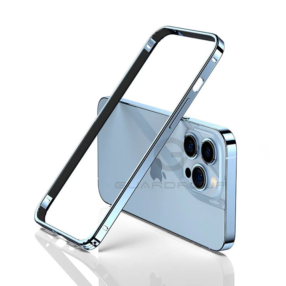 Elegant Metal Bumper Case for iPhone Series