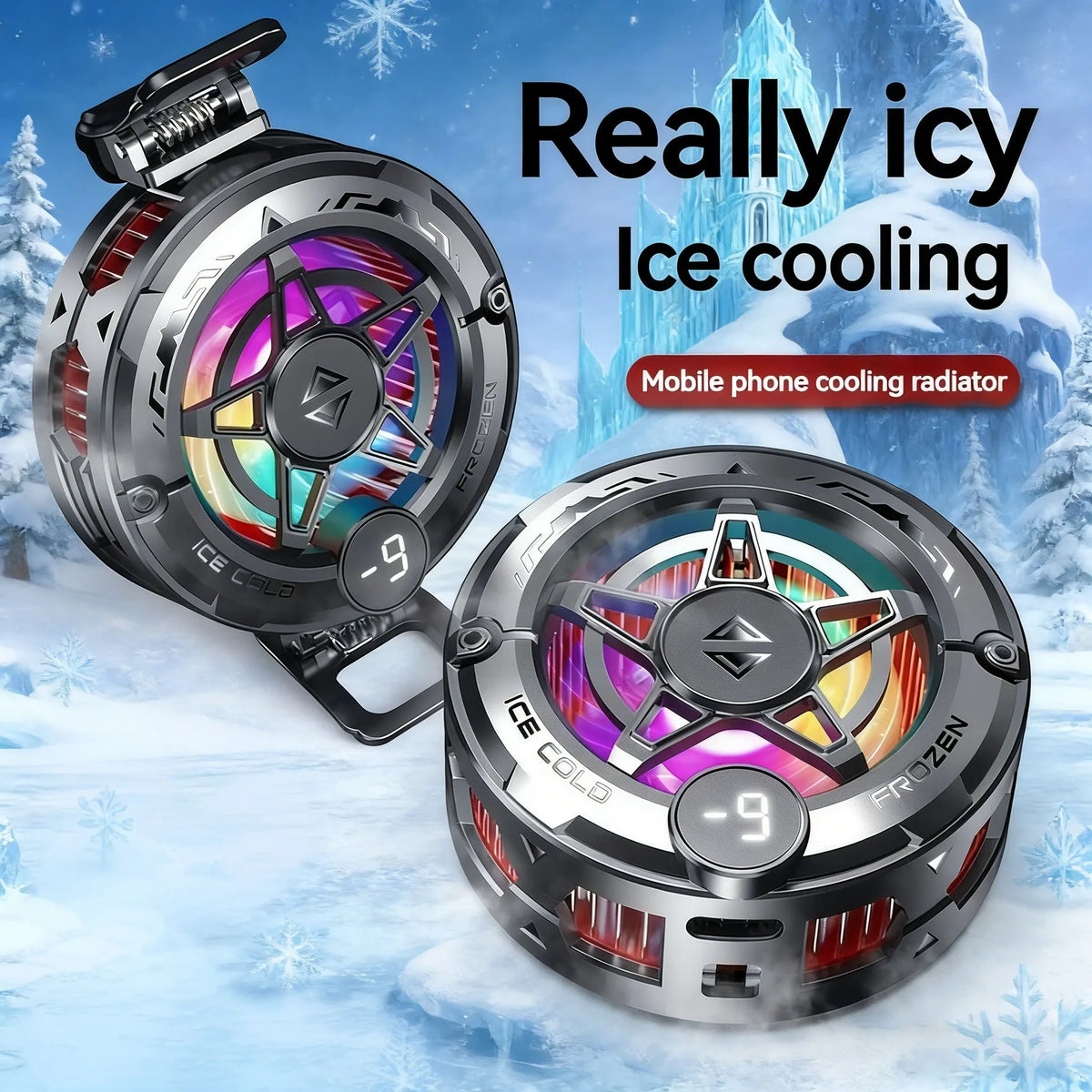 Enjoy Lag-Free Gaming with Phone Cooling Fan