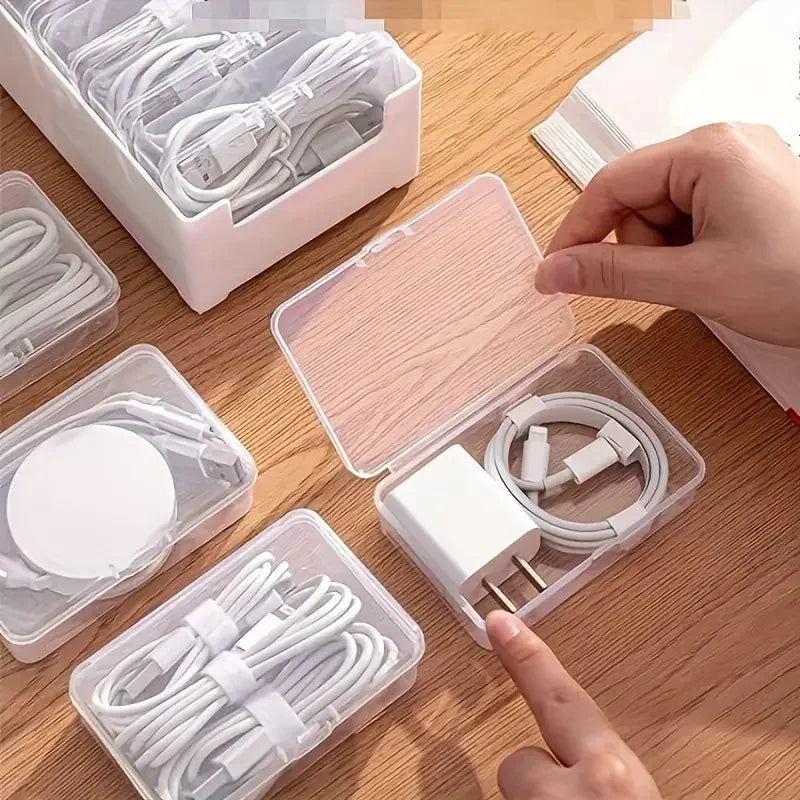 Smart Cable Storage Box for Home and Office