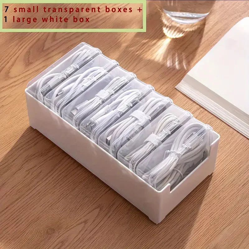 Smart Cable Storage Box for Home and Office