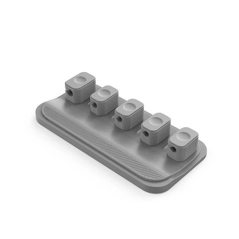 Keep Cables Tidy with Magnetic Silicone Cable Clips