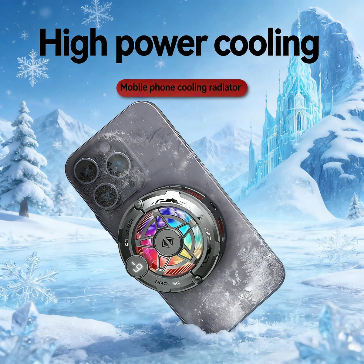 Enjoy Lag-Free Gaming with Phone Cooling Fan