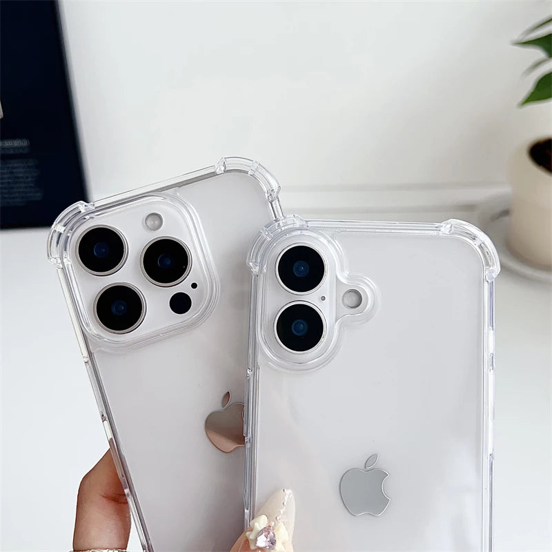 Premium Transparent Armor Case for iPhone
