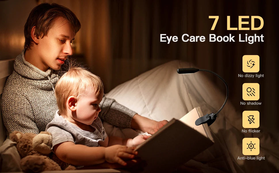 Perfect Reading Light for Home and Travel