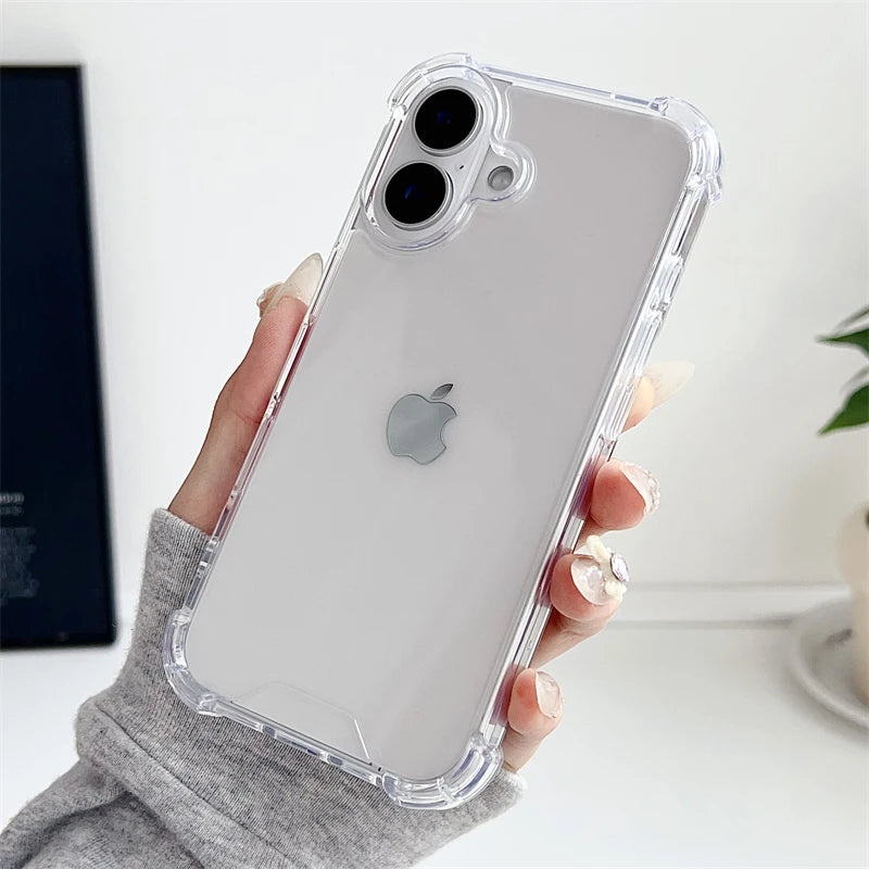 Premium Transparent Armor Case for iPhone