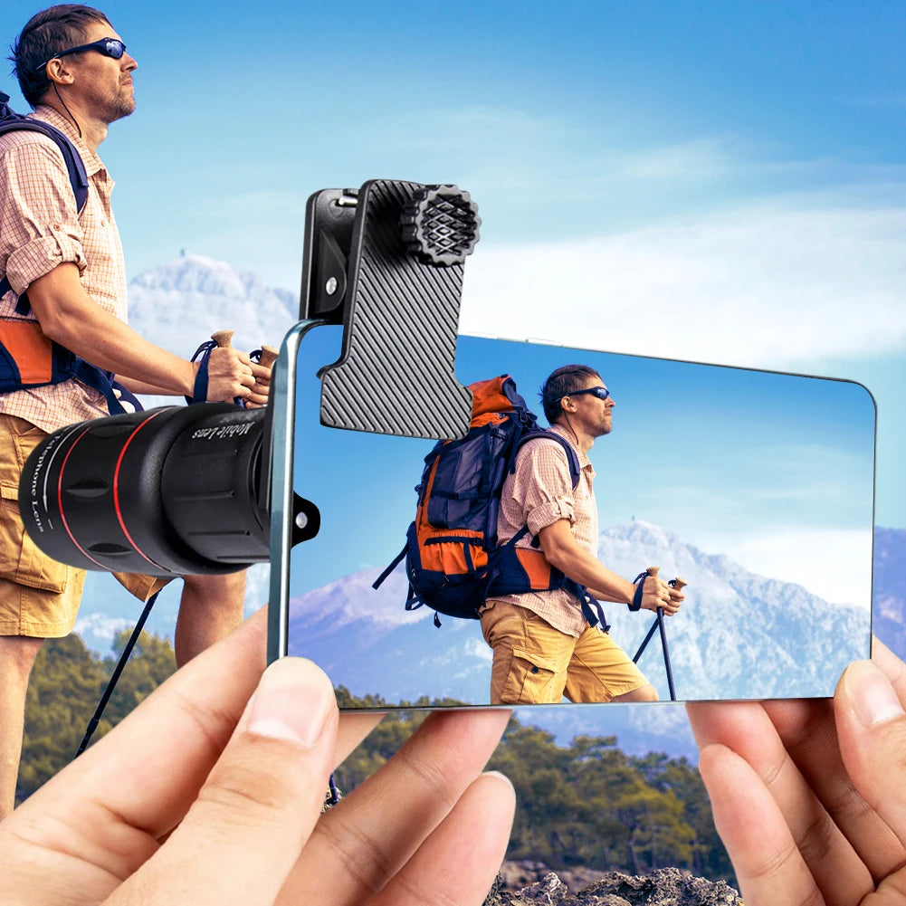 Clip-On Telephoto Lens for iPhone and Android