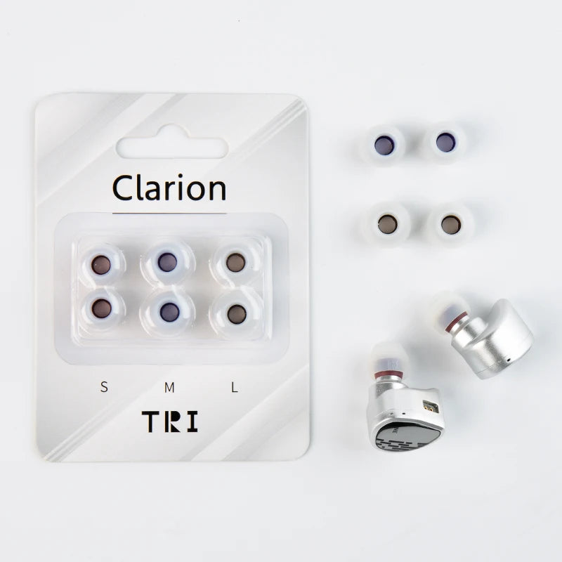 Silicone Ear Tips for Clearer, Richer Audio