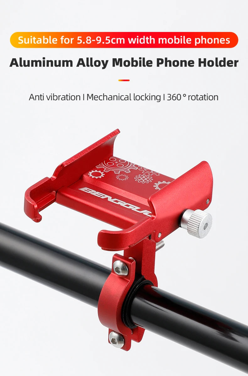 Adjustable Bike Phone Holder for Any Adventure