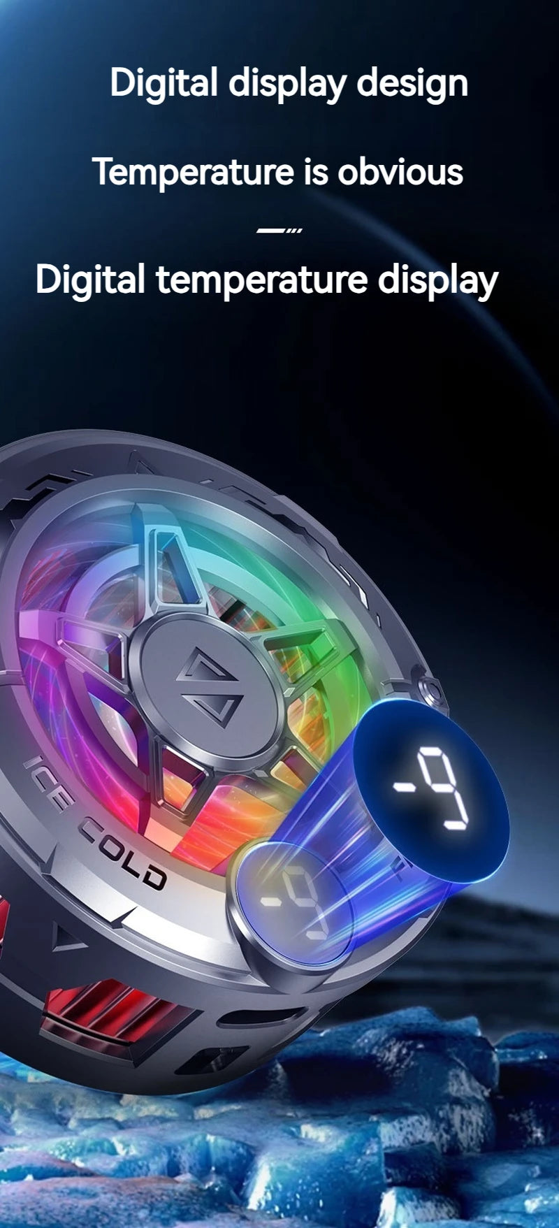 Enjoy Lag-Free Gaming with Phone Cooling Fan