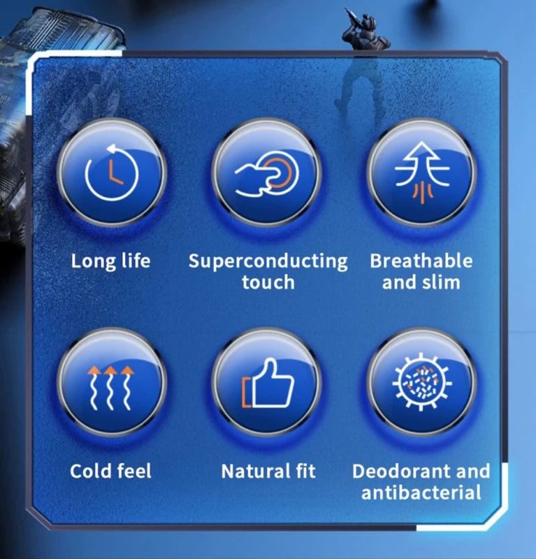 Anti-Sweat Finger Sleeves for Mobile Gamers
