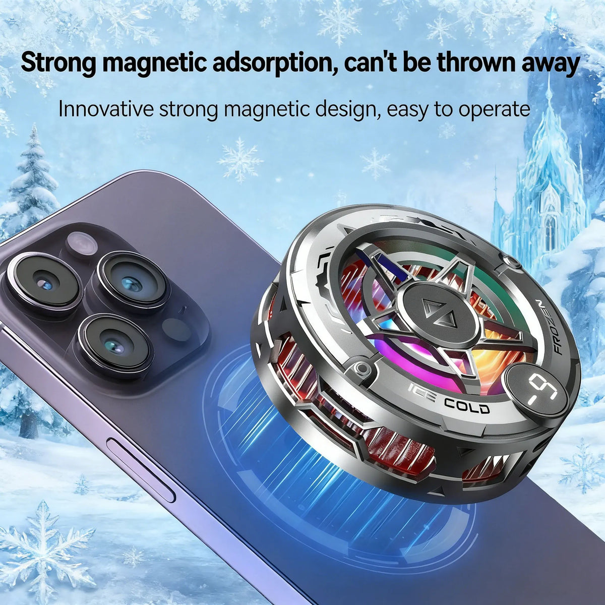 Enjoy Lag-Free Gaming with Phone Cooling Fan
