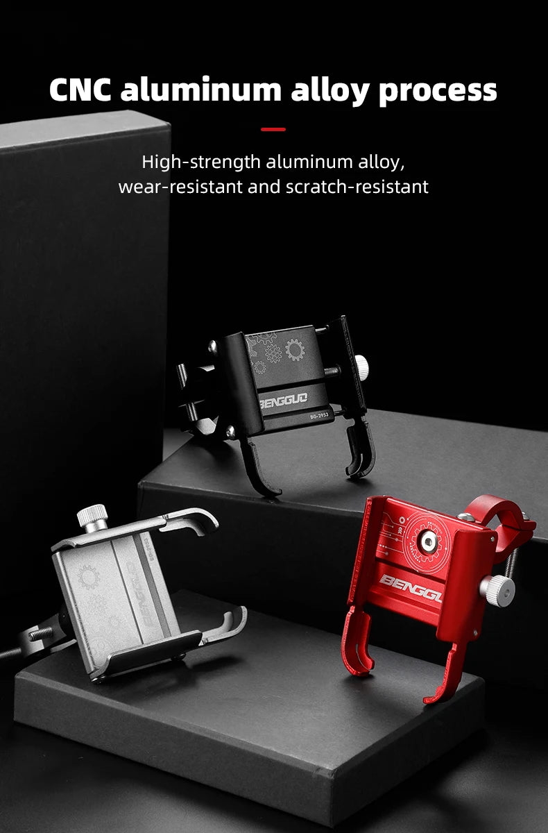 Adjustable Bike Phone Holder for Any Adventure