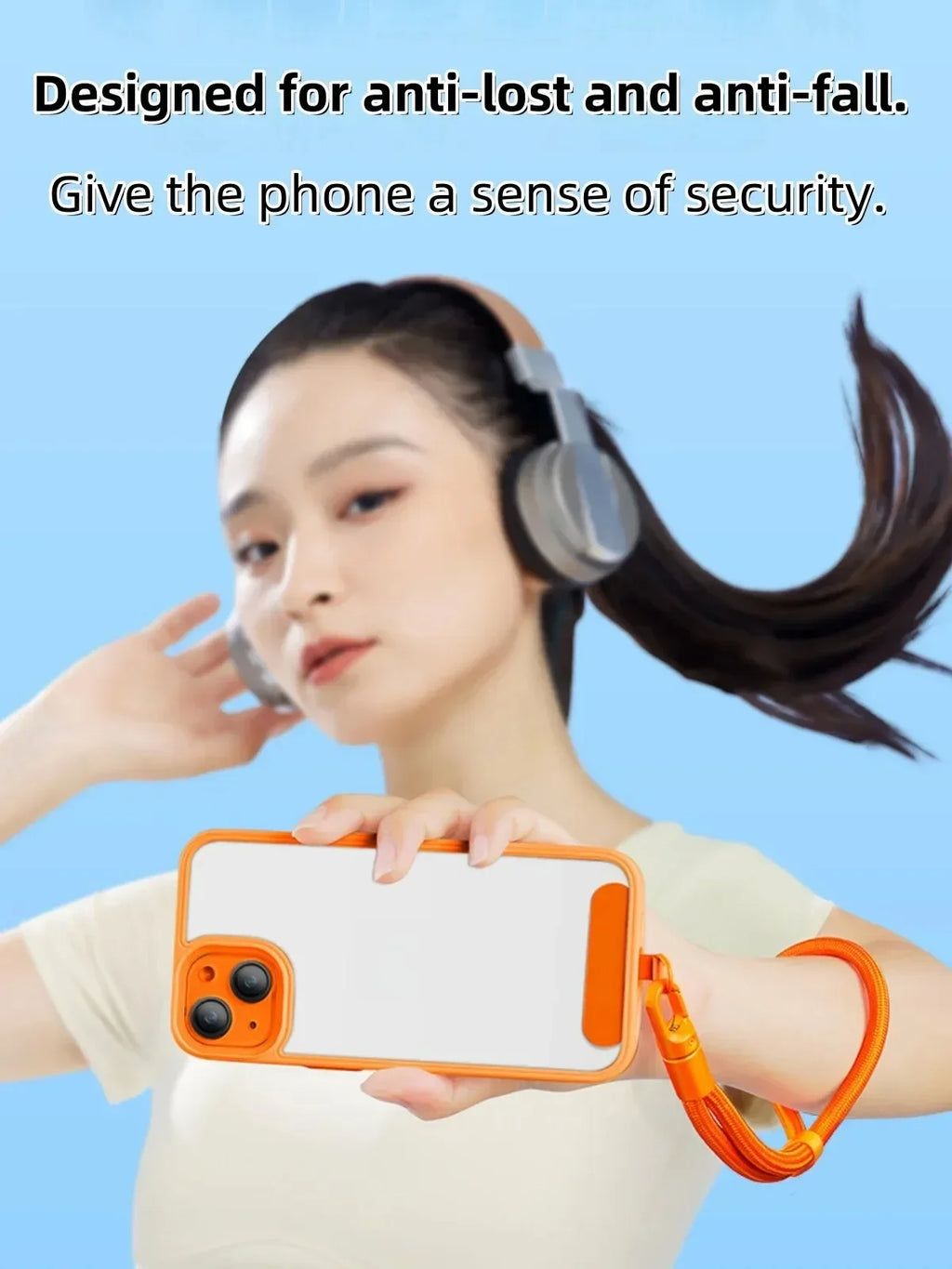 Travel Safe Phone Wrist Strap with Secure Fit