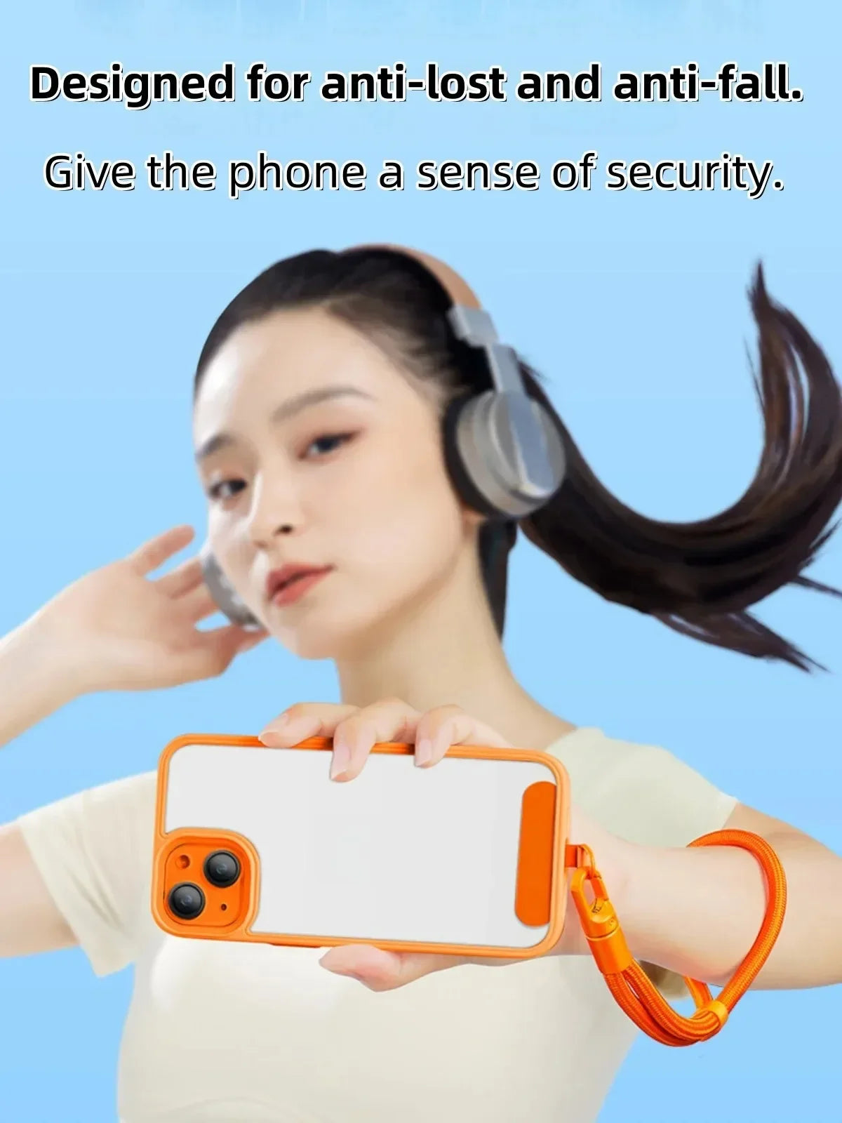 Travel Safe Phone Wrist Strap with Secure Fit