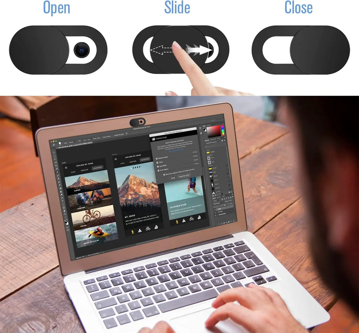 Universal Camera Cover Slider for Smart Devices