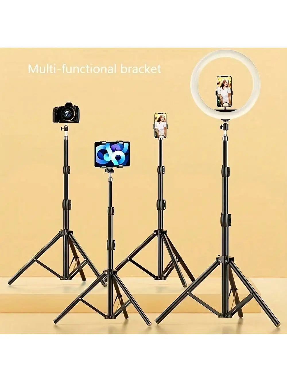 Foldable Tripod for Phones and Cameras