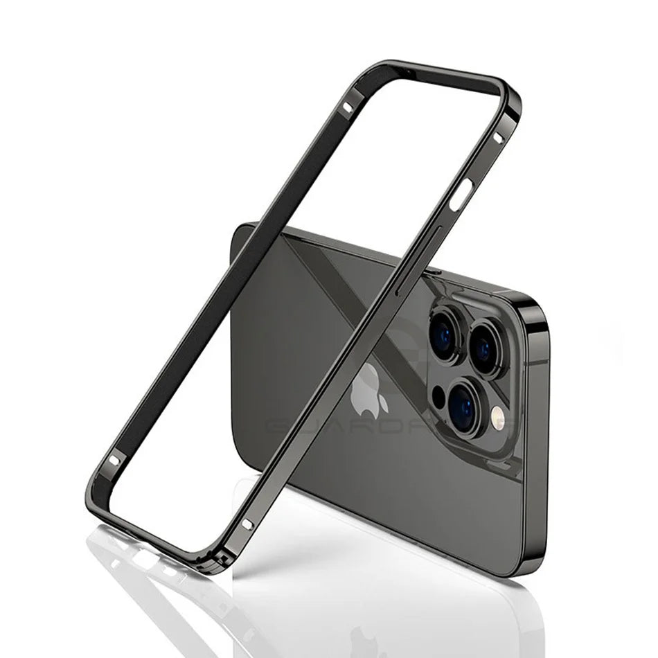 Elegant Metal Bumper Case for iPhone Series