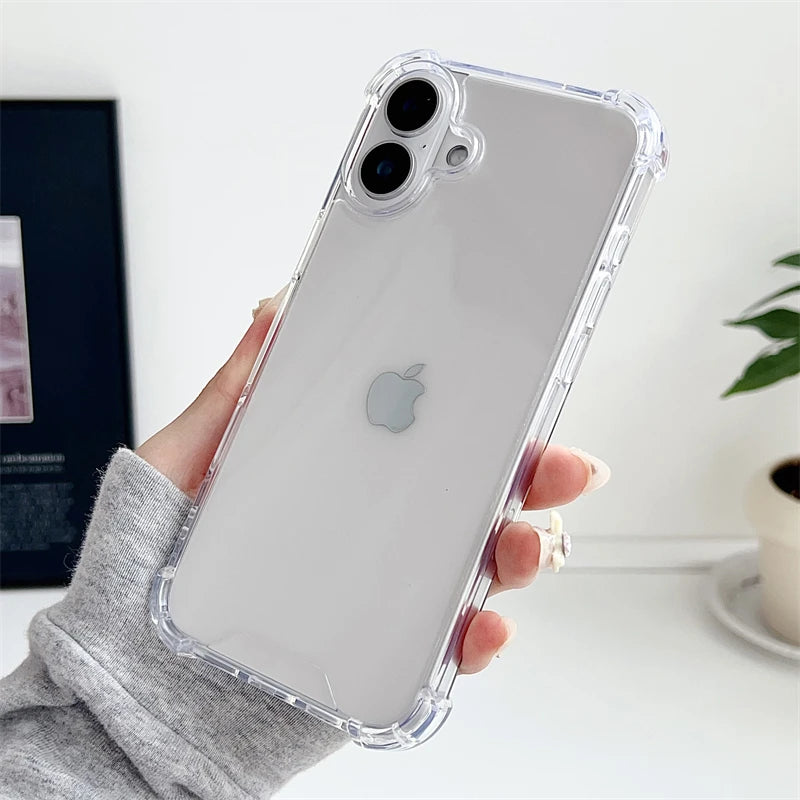 Premium Transparent Armor Case for iPhone