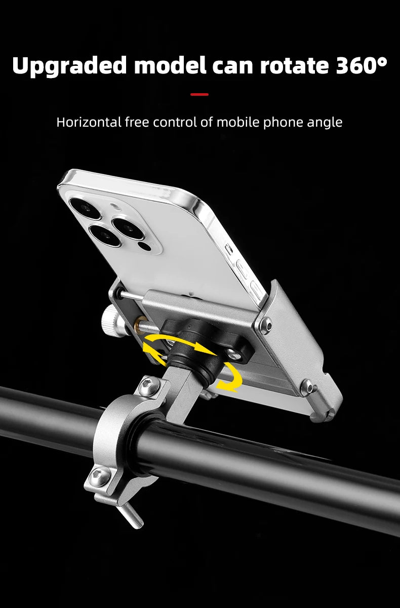 Adjustable Bike Phone Holder for Any Adventure