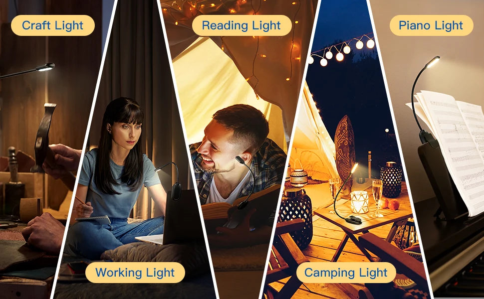 Perfect Reading Light for Home and Travel