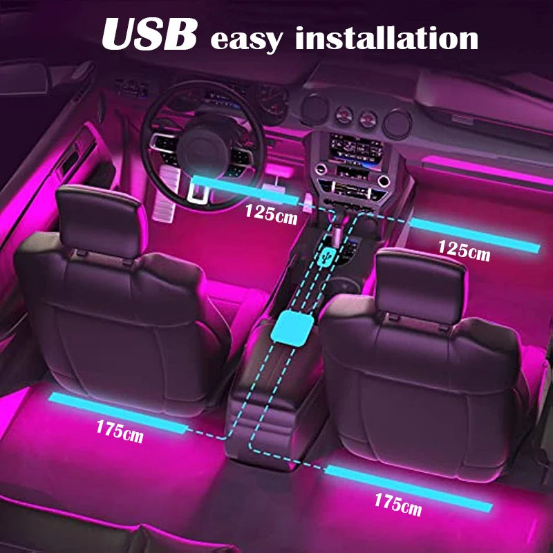 Transform Your Ride with RGB LED Lights