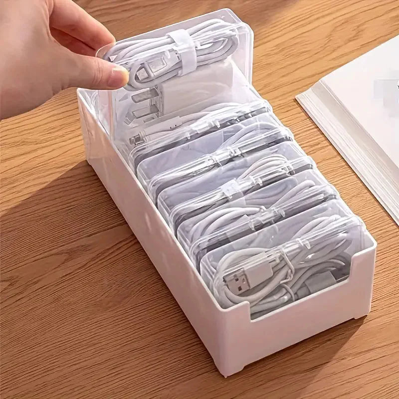 Smart Cable Storage Box for Home and Office
