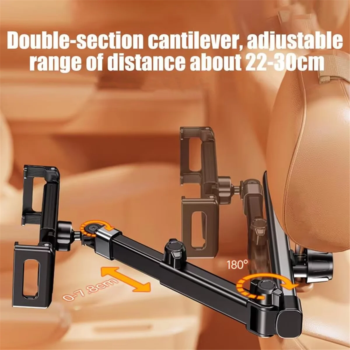 Universal Car Headrest Mount for Devices