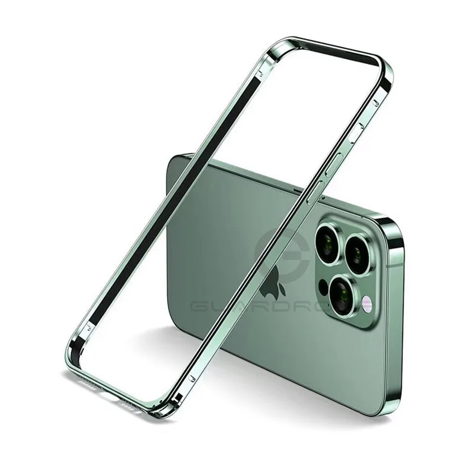 Elegant Metal Bumper Case for iPhone Series