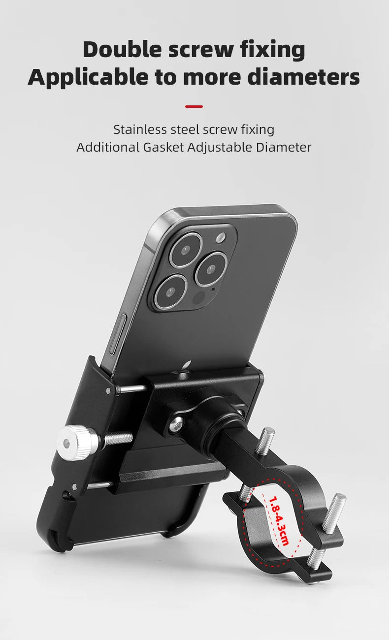 Adjustable Bike Phone Holder for Any Adventure