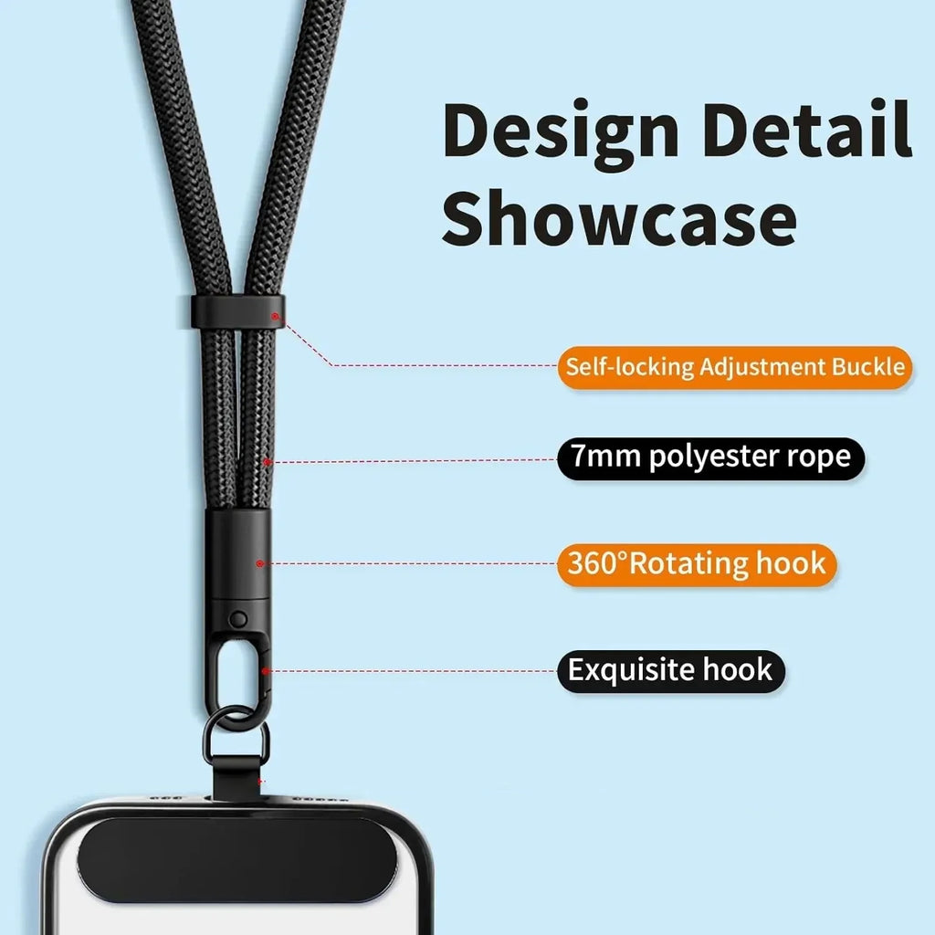 Travel Safe Phone Wrist Strap with Secure Fit