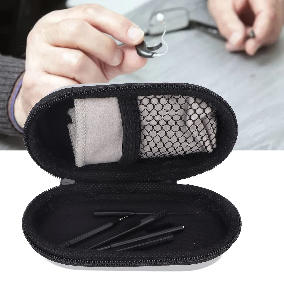 Professional Hearing Aid Cleaning Kit for Long Use