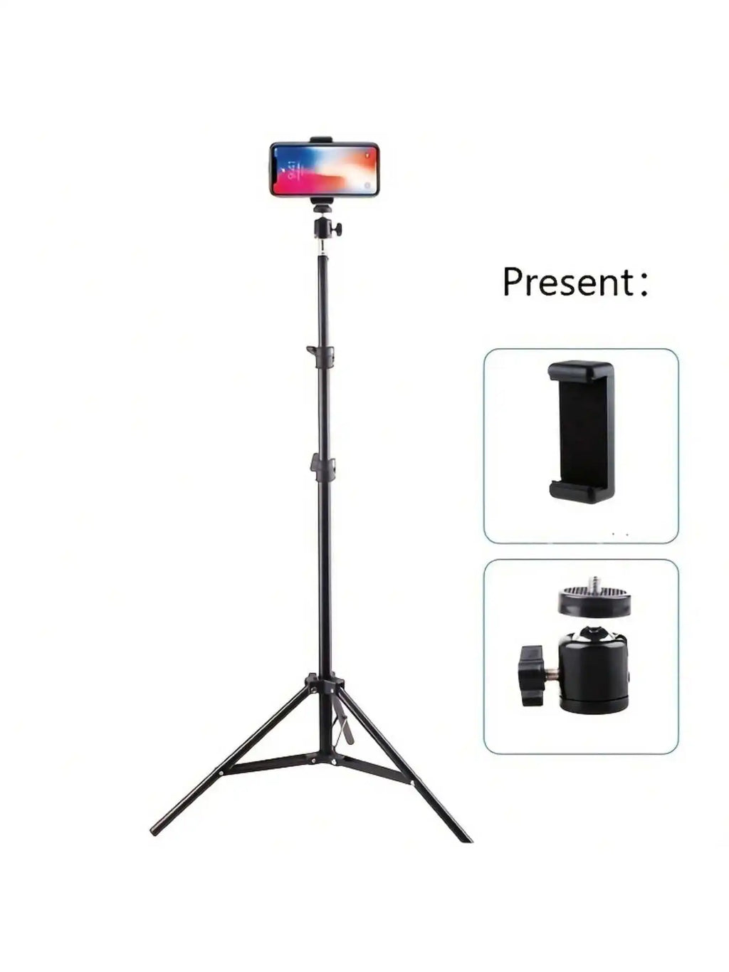 Foldable Tripod for Phones and Cameras