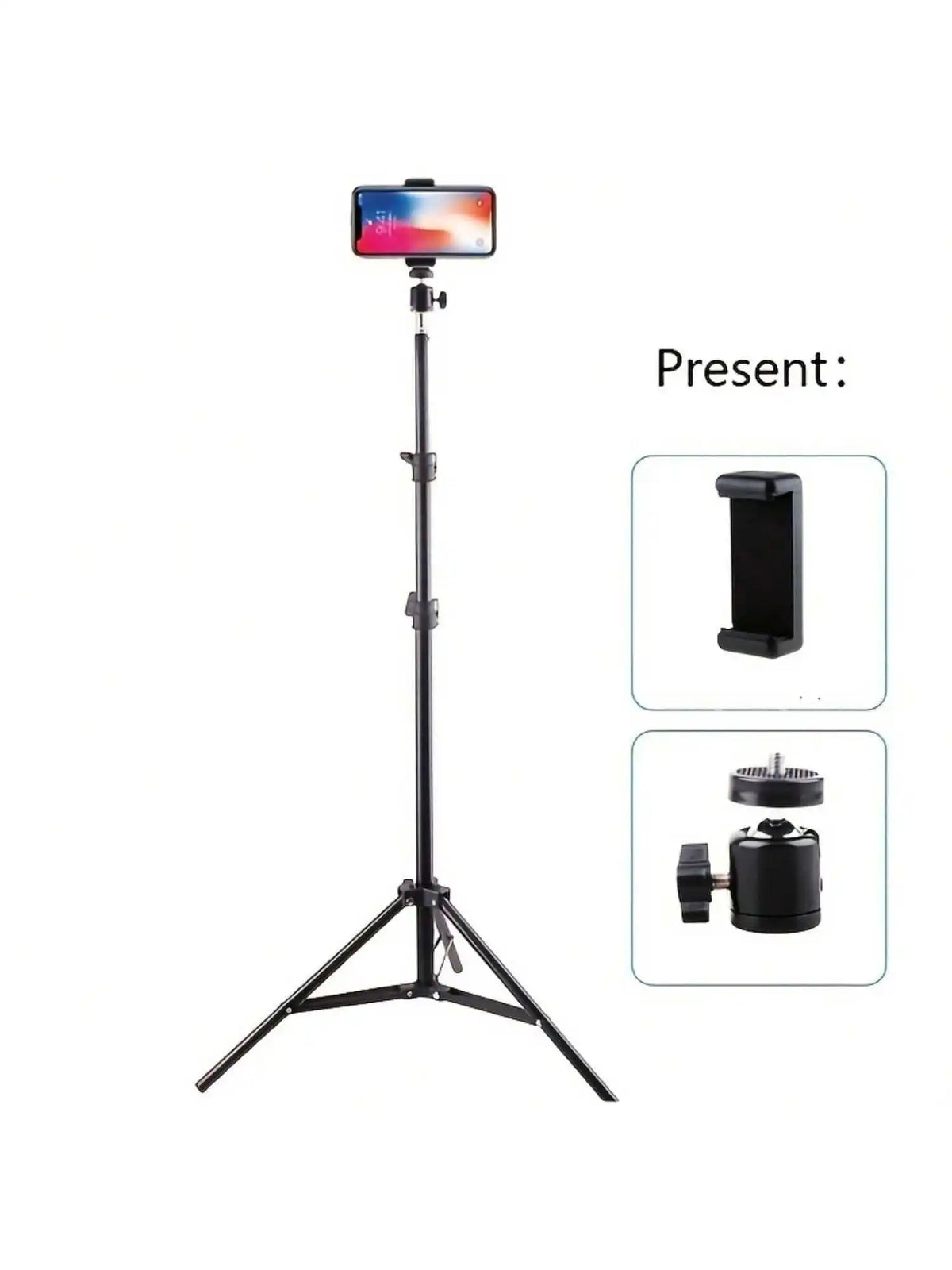 Foldable Tripod for Phones and Cameras