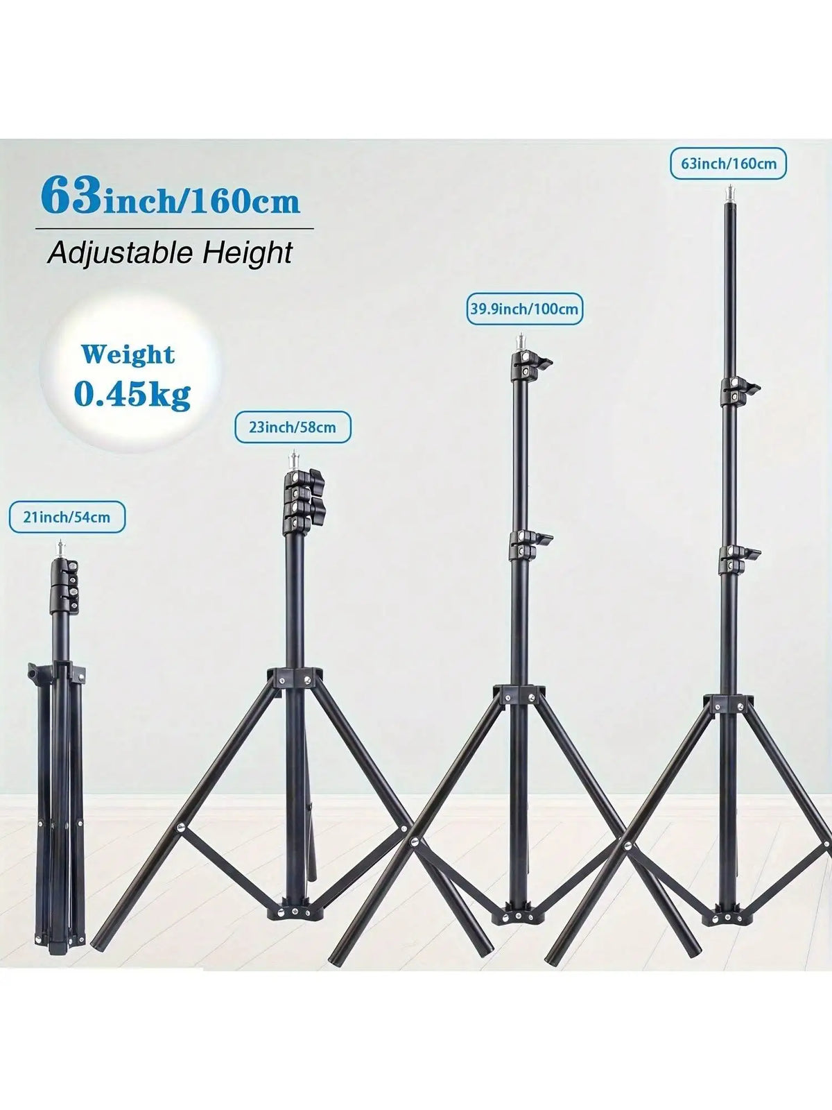 Foldable Tripod for Phones and Cameras