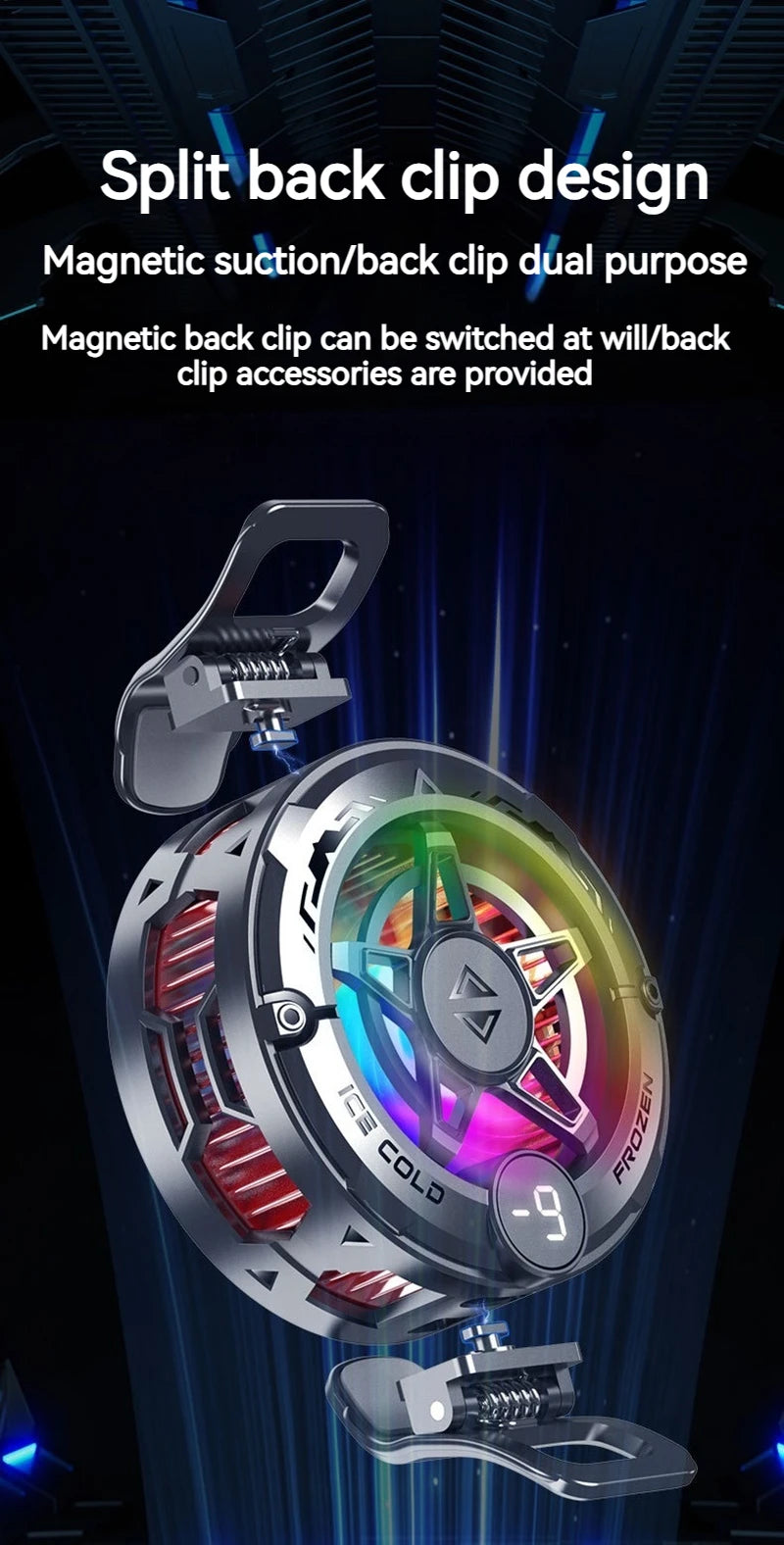 Enjoy Lag-Free Gaming with Phone Cooling Fan