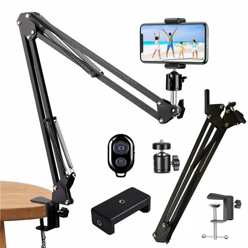 Adjustable Phone Tripod for Effortless Content Creation