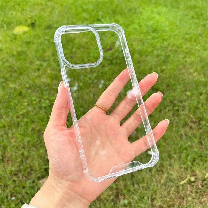 Premium Transparent Armor Case for iPhone