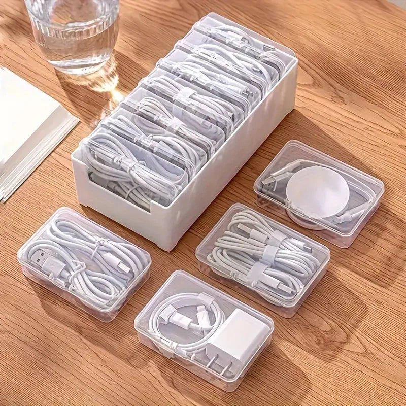 Smart Cable Storage Box for Home and Office