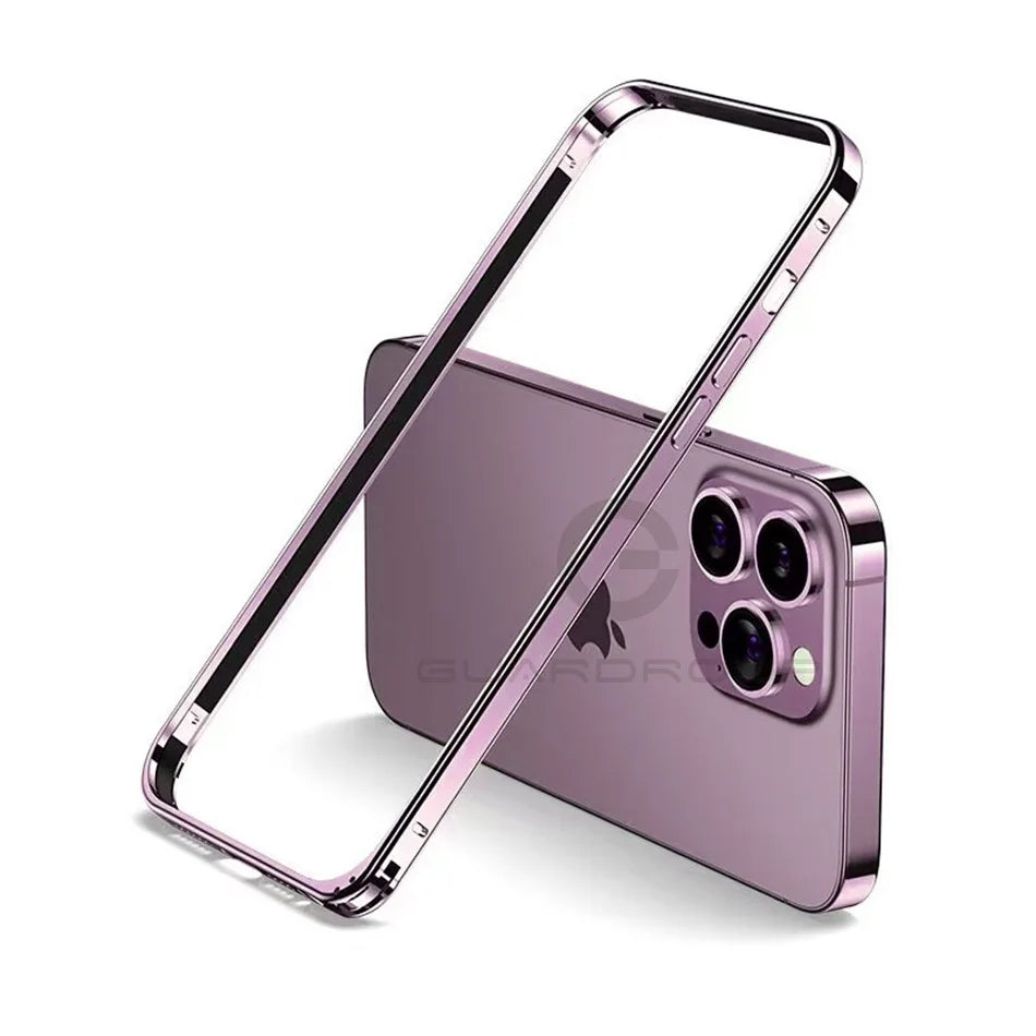 Elegant Metal Bumper Case for iPhone Series