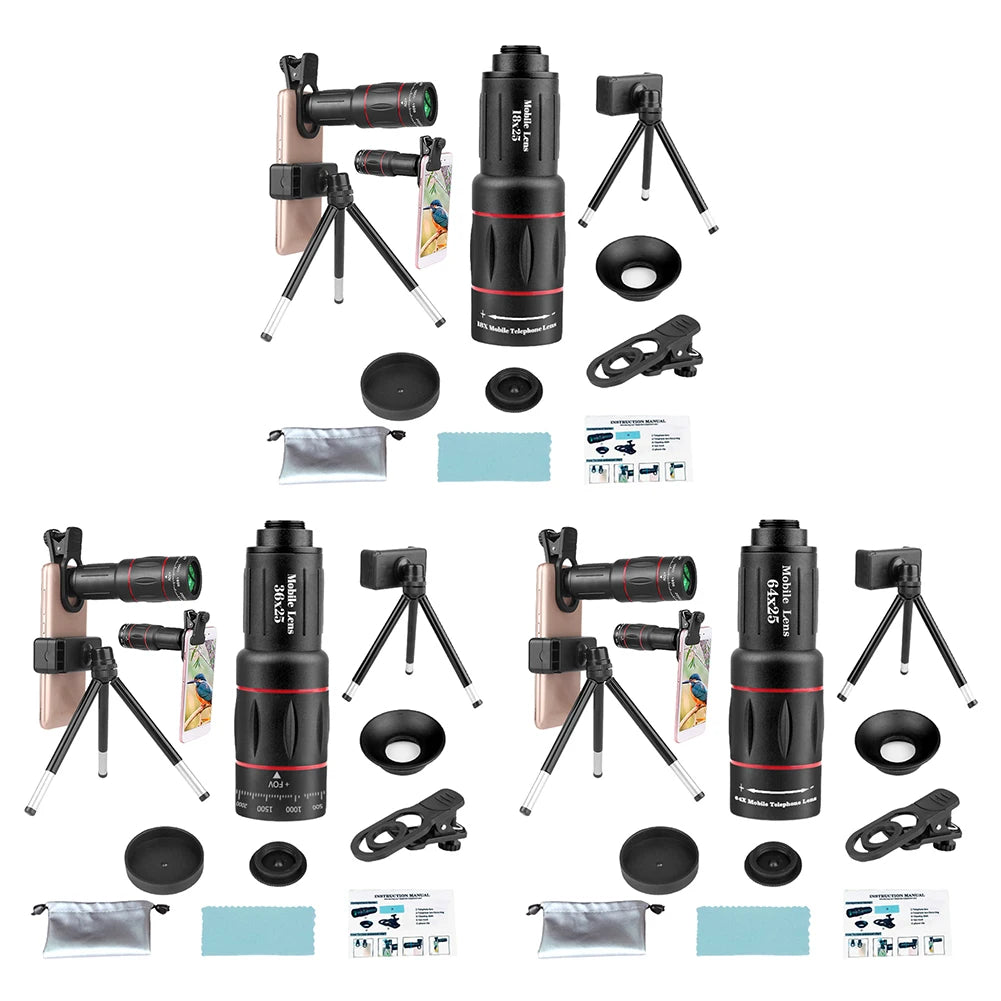 Clip-On Telephoto Lens for iPhone and Android