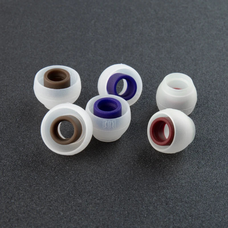 Silicone Ear Tips for Clearer, Richer Audio