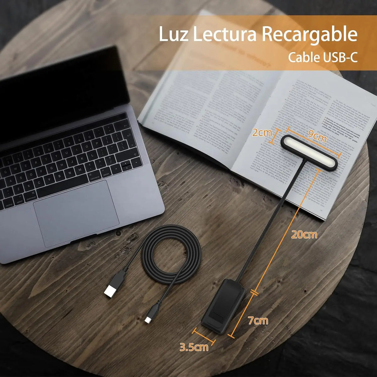 Portable Book Light for Comfortable Reading Anywhere