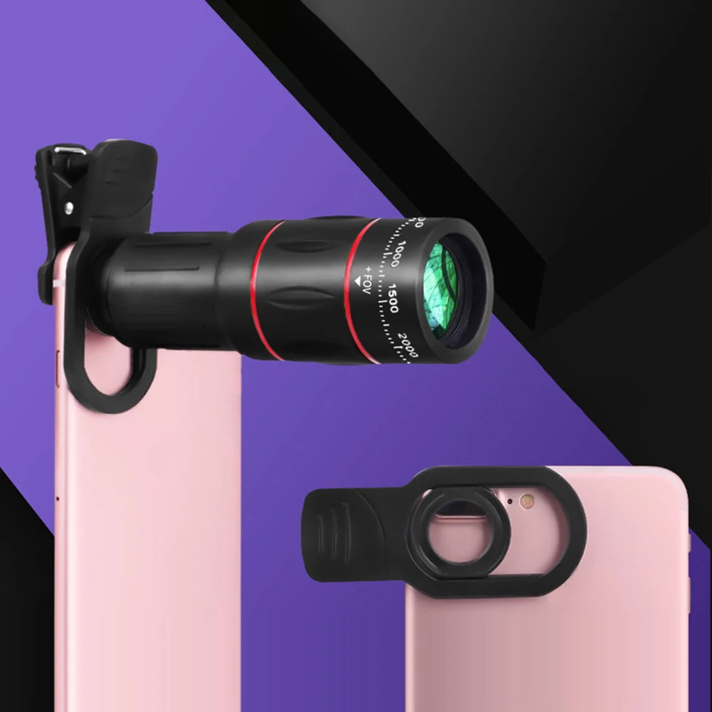 Clip-On Telephoto Lens for iPhone and Android