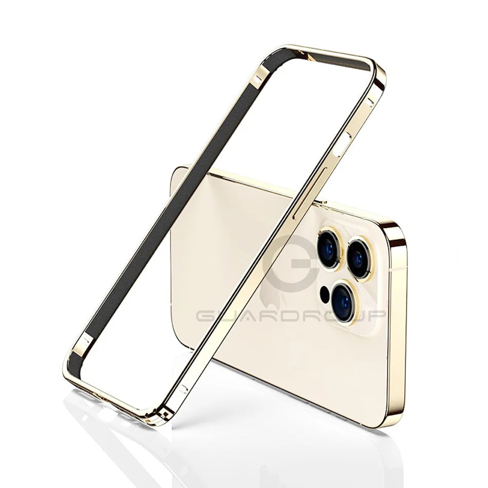 Elegant Metal Bumper Case for iPhone Series