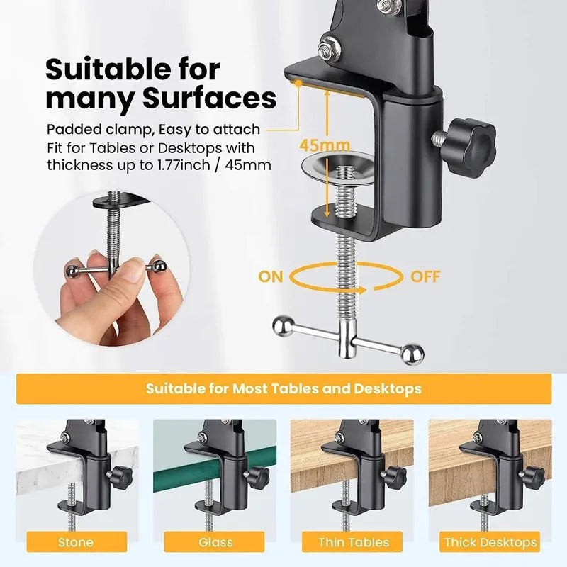Adjustable Phone Tripod for Effortless Content Creation