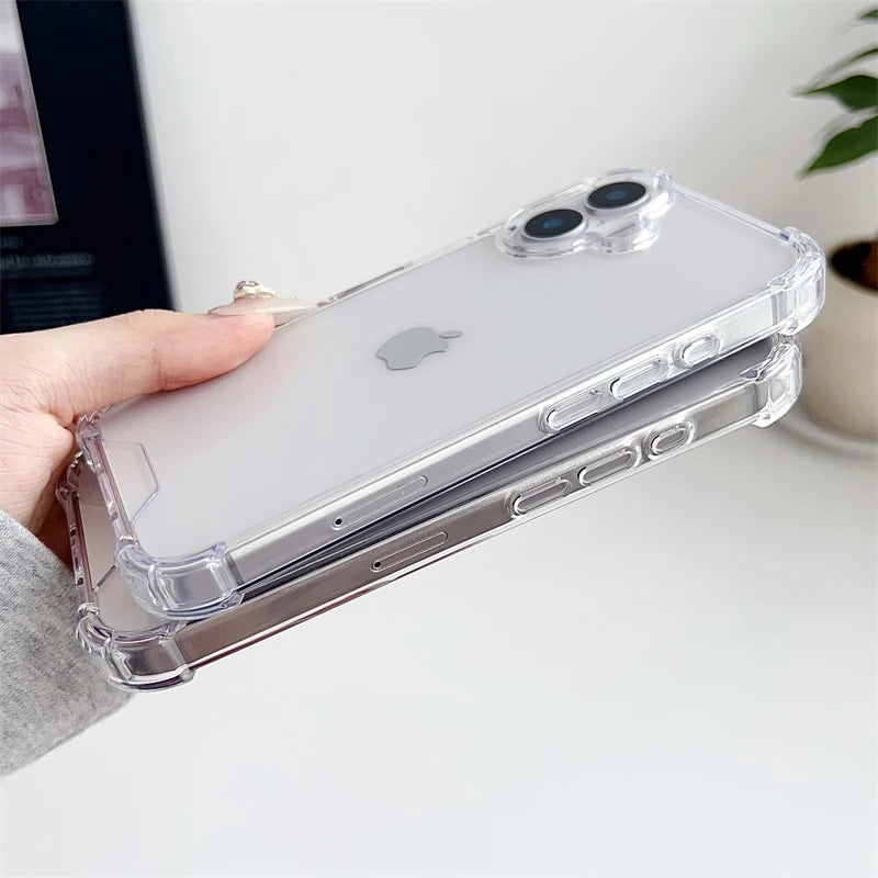 Premium Transparent Armor Case for iPhone