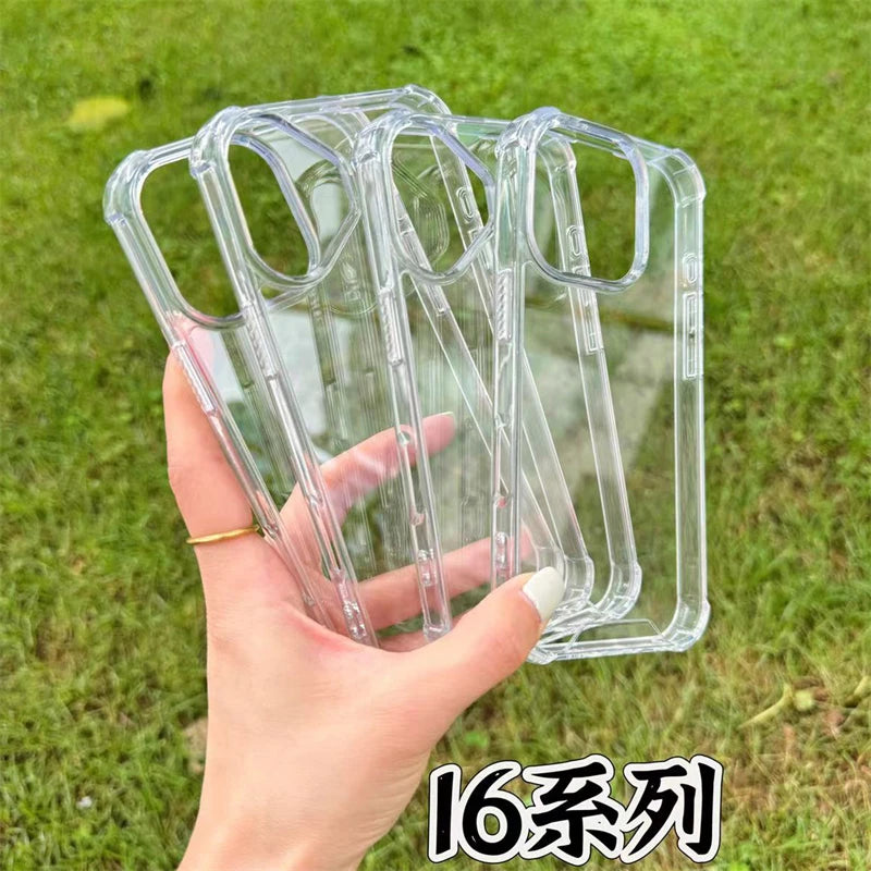 Premium Transparent Armor Case for iPhone